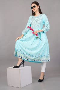 Avaasa Buy Shruthi Women Embroidered Pathani Kurta - Buy Avaasa Buy ...