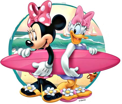 Minnie+Daisy:) | Minnie e margarida, Personagens disney, Mickey