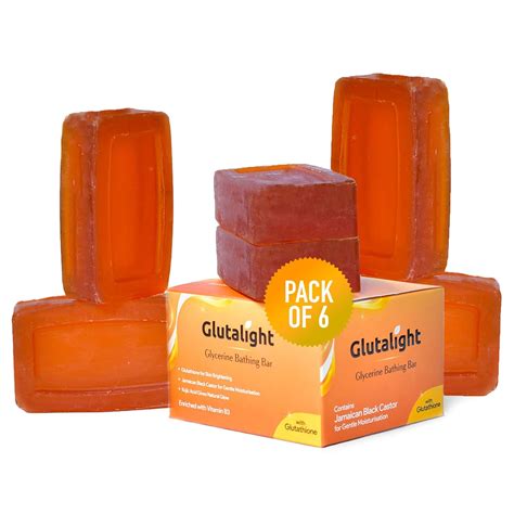 Buy Glutalight Glutathione & Glycerine Soap with Kojic Acid for Radiant ...