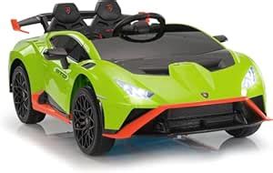 Buy BAYBEE Licensed Lamborghini STO 24V Battery Operated Car, Ride On ...