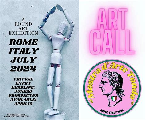 "Mostra dArte Tondo" ART EXHIBITION - ROME, ITALY - SUMMER JULY 2024 ...