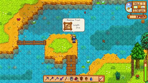 Catch Rainbow Trout: Stardew Valley Fishing Guide | Gamesbustop