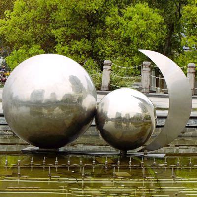 定制大型不锈钢发光镂空球雕塑户外不锈钢风水球景观圆球雕塑-阿里巴巴