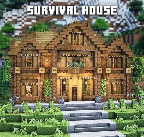 Minecraft Big House Tutorial 的图像结果