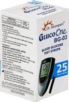 Dr. Morepen BG-03 50 STRIP PACK OF 1 75 Glucometer Strips Price in ...