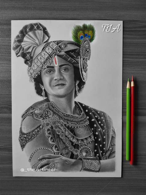 Radha Krishna Drawings Pencil