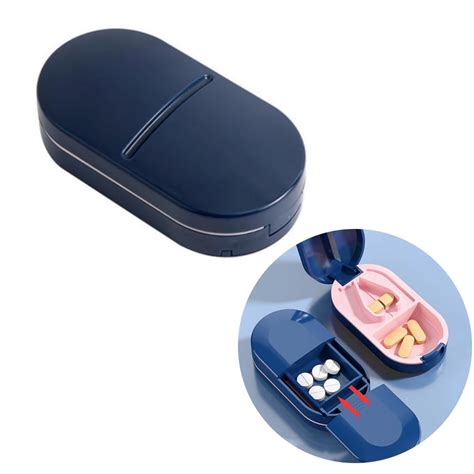 Pill Cutter with Storage,Small Pill Cutter, Pill Splitter for Small or ...