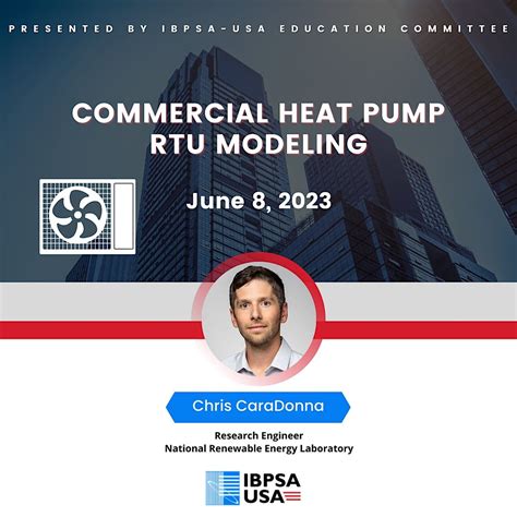 Commercial Heat Pump RTU Modeling, June 8 2023 | Online Event ...