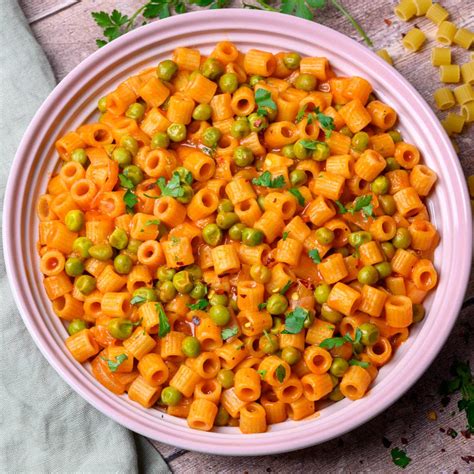 Pasta and Peas in Red Sauce: A Comforting, Flavorful Meal – New and Tips