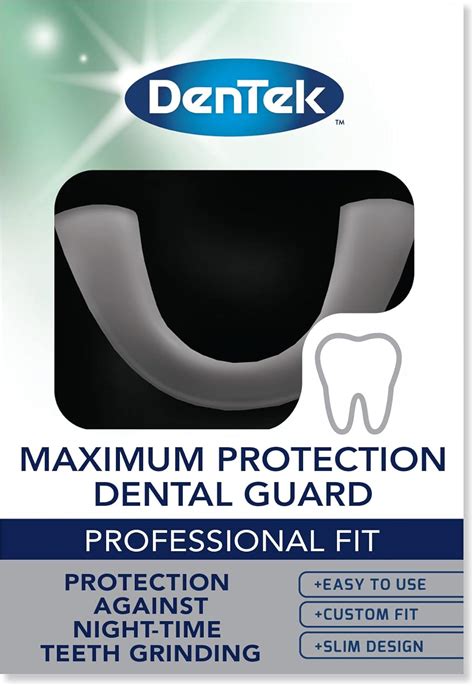 DenTek Maximum Protection Dental Mouth Guard to Help Prevent Night Time ...