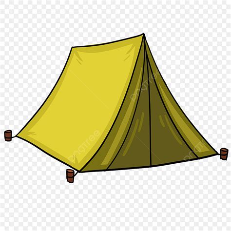 Triangle Tent Clipart Hd PNG, Yellow Triangle Tent Clip Art, Clipart ...