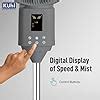 KUHL Exzel H1 BLDC Desert Cooler with Mist Humidifier| 60W |Remote ...