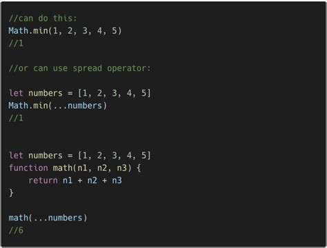 Image result for Rest Operator in JavaScript