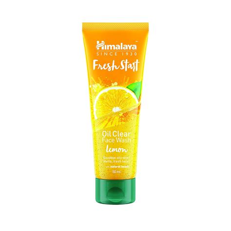 Himalaya Fresh Start Oil Clear Face Wash, Lemon, 50ml : Amazon.in: Fashion