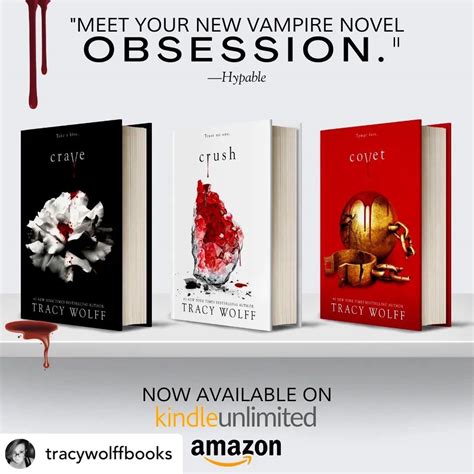The first three books of the Crave series are in Kindle Unlimited ...