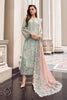 MARIA.B Luxury Chiffon Wedding Formals – MPC-23-104 Mint Green – YourLibaas