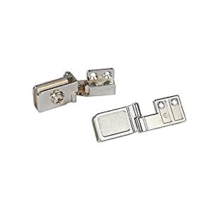 BTL Glass Hinges (Wall to Glass Door Hinges) (Material Zinc Alloy ...