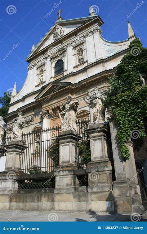 Religion in Poland. Krakow St. Peter S Church Stock Image - Image of krakow, city: 11303237