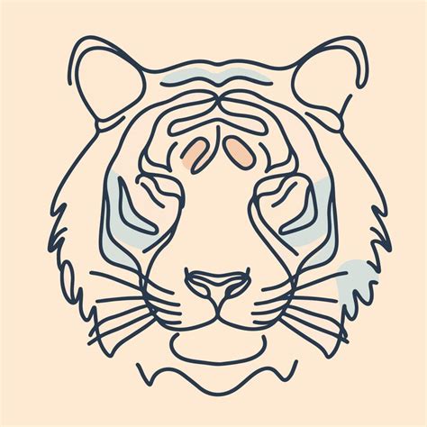 Page 6 | Tiger face line art Images - Free Download on Freepik