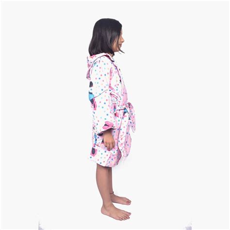 Buy SPACES Kids Cotton Minnie Mouse Print Bath Robe - S from Spaces at ...