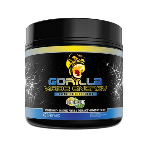Gorilla Mode Energy Drink Powder Mix | Gorilla Mind