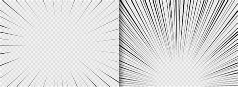 Manga frames with speed flash lines. set of splash blast zooms ...