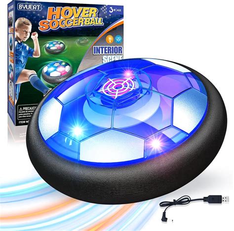 Hover Football Kids Toys,USB Rechargeable Hover Ball Gift with Colorful ...