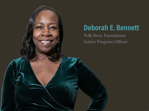 A conversation with Deborah E. Bennett as she bids farewell to Polk ...
