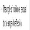 define any 7 terms associated with reflection of light from plane ...