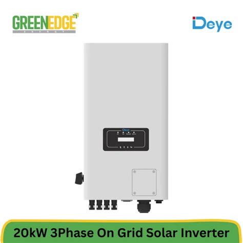 Deye Three Phase On-Grid Solar Inverter - 5kw 3 Phase On Grid Inverter ...