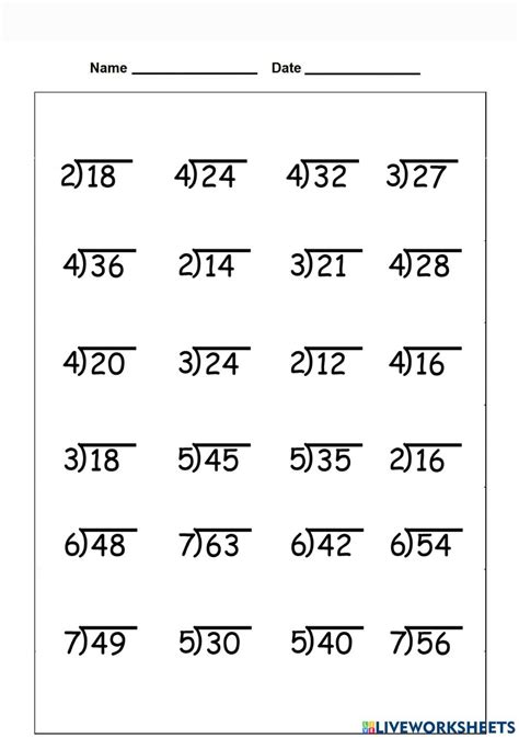 Image result for Division 2 Digit Math