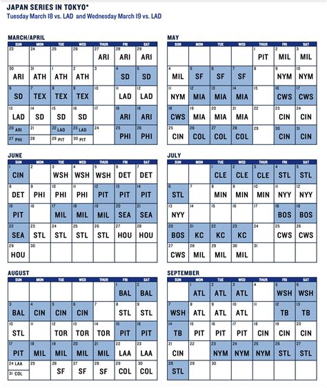 Free printable schedule chicago cubs, Download Free printable schedule ...