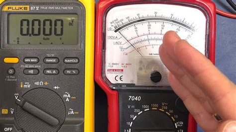 Image result for Analog Multimeter vs Digital Multimeter
