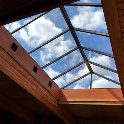 Artistic Skylight Office Photos