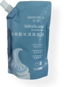 R cosmetics Salicylic Acid Ice Cream Mask Acne Moisturizing Smear Mask ...