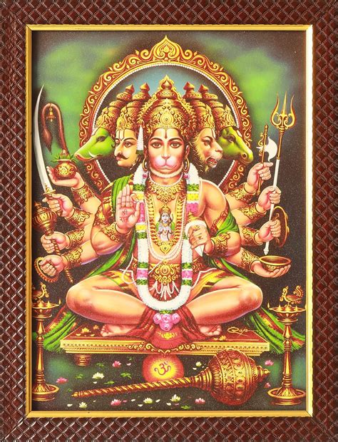 Paljji Handicrafts God Panchamukha Hanuman|Panchamukhi Anjaneya ...