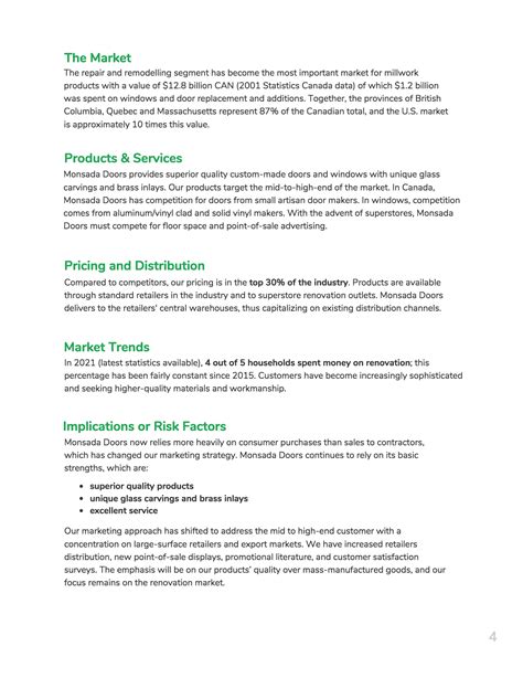 Image result for Business Plan Introduction Example