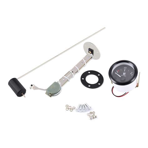 Buy 2 Inch (52mm) Digital LED Fuel Level Gauge Meter with Fuel Sensor E ...