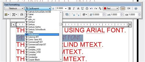 CAD Text Tutorial 的图像结果