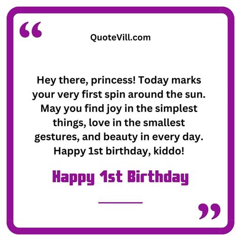 51 Sweet 1st Birthday Wishes for a Daughter