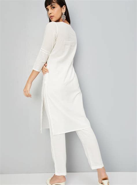 Buy Women Schiffili Straight Kurta Online at just Rs. 699.0 ...