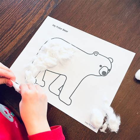 Polar Bear Crafts Kindergarten