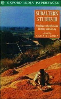 Subaltern Studies - Vol. 3 : Ranajit Guha: Amazon.in: Books