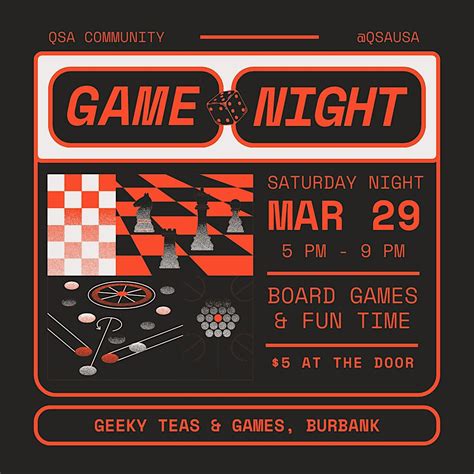 QSA Game Night (LGBTQIA+ South Asian/Desi) - March, Geeky Teas & Games ...