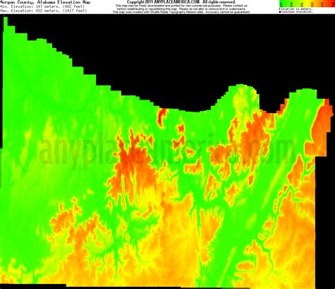 Free Morgan County, Alabama Topo Maps & Elevations