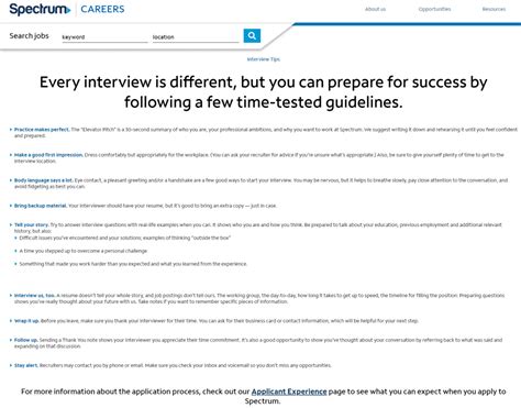 Image result for Job Interview at Spectrum Manager Posiition