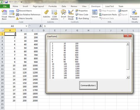 Image result for VBA Excel ListBox Multiple Columns