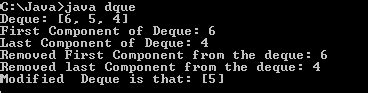 Image result for Deque Constructor Java