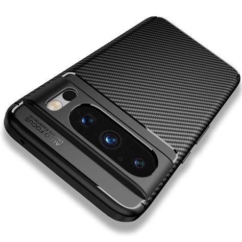 TheGiftKart Rugged Carbon Fibre Armor Back Cover Case for Google Pixel ...