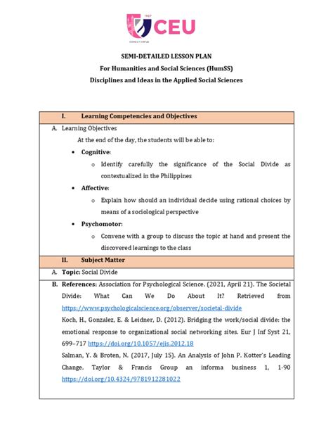 Image result for Example of Semi Detailed Lesson Plan